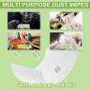 imageAir Jungles All Purpose Car and Home Cleaning Wipes 70 Count Extra Large 8quot x 10quot for Car Interior Household Appliance Furniture Gym Equipment Table Chair for Cafeteria School Office70 Count Pack of 3