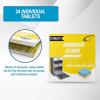 imageAir Jungles Dishwasher Cleaner Tablets 24 Count Lemon Scent Deep Cleaning Descaler Formulated To Clean Dishwasher Machine Remove Odor Hard Water Calcium Bad Smell 12 Month SupplyLemon