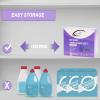 imageAir Jungles Laundry Detergent Sheets 100 Loads Flora Bliss Scent Easy to Use Zero Waste Solution Lightweight Powerful Cleaning Ideal for Home and Travel 50 CountLavender