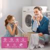 imageAir Jungles Laundry Detergent Sheets 100 Loads Flora Bliss Scent Easy to Use Zero Waste Solution Lightweight Powerful Cleaning Ideal for Home and Travel 50 CountFlora Bliss