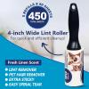 imageAir Jungles Lint Rollers Pet Hair Remover 450 Sheets  5 Pack Extra Sticky for Pet Dog Cat Fur Clothing Car Furniture Carpet Lint Remover  Fresh Linen Scent450 Sheets Pack of 1