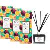 imageAir Jungles Poppy Entice Fragrances Reed Diffuser Set with Sticks Poppy Entice Scent Incense Oil Essential Oil Air Freshener for Home Office Gym and Room Diffuser 34 fl ozPassion Fruit