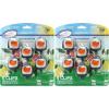imageAir Jungles Serene Summer Scent Car Air Freshener Clip 6 Vent Clips 4ml Each Long Lasting Air Freshener Up to 180 Days Car Refresher Odor EliminatorEleu Pomelo