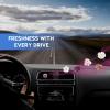 imageAir Jungles Serene Summer Scent Car Air Freshener Clip 6 Vent Clips 4ml Each Long Lasting Air Freshener Up to 180 Days Car Refresher Odor EliminatorFlora Bliss
