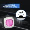 imageAir Jungles Serene Summer Scent Car Air Freshener Clip 6 Vent Clips 4ml Each Long Lasting Air Freshener Up to 180 Days Car Refresher Odor EliminatorFlora Bliss