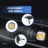 imageAir Jungles Serene Summer Scent Car Air Freshener Clip 6 Vent Clips 4ml Each Long Lasting Air Freshener Up to 180 Days Car Refresher Odor EliminatorFrench Osmanthus