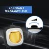 imageAir Jungles Serene Summer Scent Car Air Freshener Clip 6 Vent Clips 4ml Each Long Lasting Air Freshener Up to 180 Days Car Refresher Odor EliminatorFrench Osmanthus