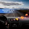 imageAir Jungles Serene Summer Scent Car Air Freshener Clip 6 Vent Clips 4ml Each Long Lasting Air Freshener Up to 180 Days Car Refresher Odor EliminatorHoney Peach
