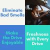 imageAir Jungles Serene Summer Scent Car Air Freshener Clip 6 Vent Clips 4ml Each Long Lasting Air Freshener Up to 180 Days Car Refresher Odor EliminatorLemon Ginger