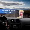 imageAir Jungles Serene Summer Scent Car Air Freshener Clip 6 Vent Clips 4ml Each Long Lasting Air Freshener Up to 180 Days Car Refresher Odor EliminatorSweet Popcorn