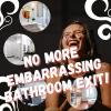 imageAir Jungles Toilet Poop Odor Eliminator Spray Lavender Scent Spray It Before No2 Up to 100 Uses Per Bottle For Home Travel Office Bathroom and College Dorm BathroomRose