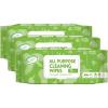 imageAir Jungles All Purpose Car and Home Cleaning Wipes 70 Count Extra Large 8quot x 10quot for Car Interior Household Appliance Furniture Gym Equipment Table Chair for Cafeteria School Office70 Count Pack of 3