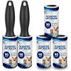 imageAir Jungles Lint Rollers Pet Hair Remover 450 Sheets  5 Pack Extra Sticky for Pet Dog Cat Fur Clothing Car Furniture Carpet Lint Remover  Fresh Linen Scent450 Sheets Pack of 1