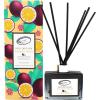 imageAir Jungles Poppy Entice Fragrances Reed Diffuser Set with Sticks Poppy Entice Scent Incense Oil Essential Oil Air Freshener for Home Office Gym and Room Diffuser 34 fl ozPassion Fruit