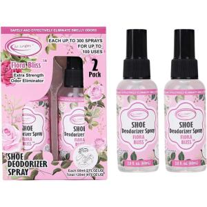 imageAir Jungles Shoe Deodorizer Spray Ocean Scent Shoe Odor Smell Eliminator for Sneaker Boot and Locker Gym Bag Deodorizer Freshener for Stinky ShoesFlora Bliss