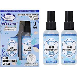 imageAir Jungles Shoe Deodorizer Spray Ocean Scent Shoe Odor Smell Eliminator for Sneaker Boot and Locker Gym Bag Deodorizer Freshener for Stinky ShoesOcean